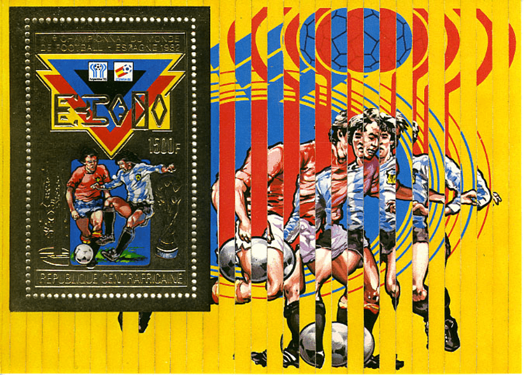 Spain Soccer World Cup 1982  / Gold