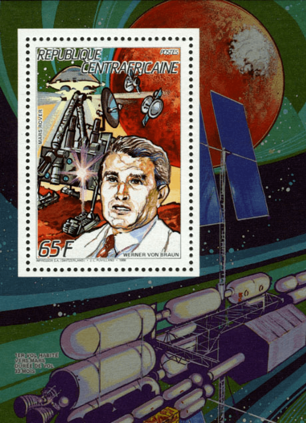 Space Travel 1987  (Herschel-Braun-Hanel-Baudry-Keller-Ockels-Merbold)