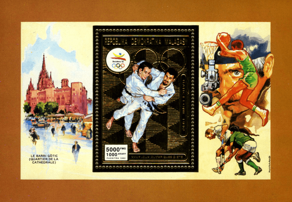 Summer Olympics in barcelona 1992  GOLD