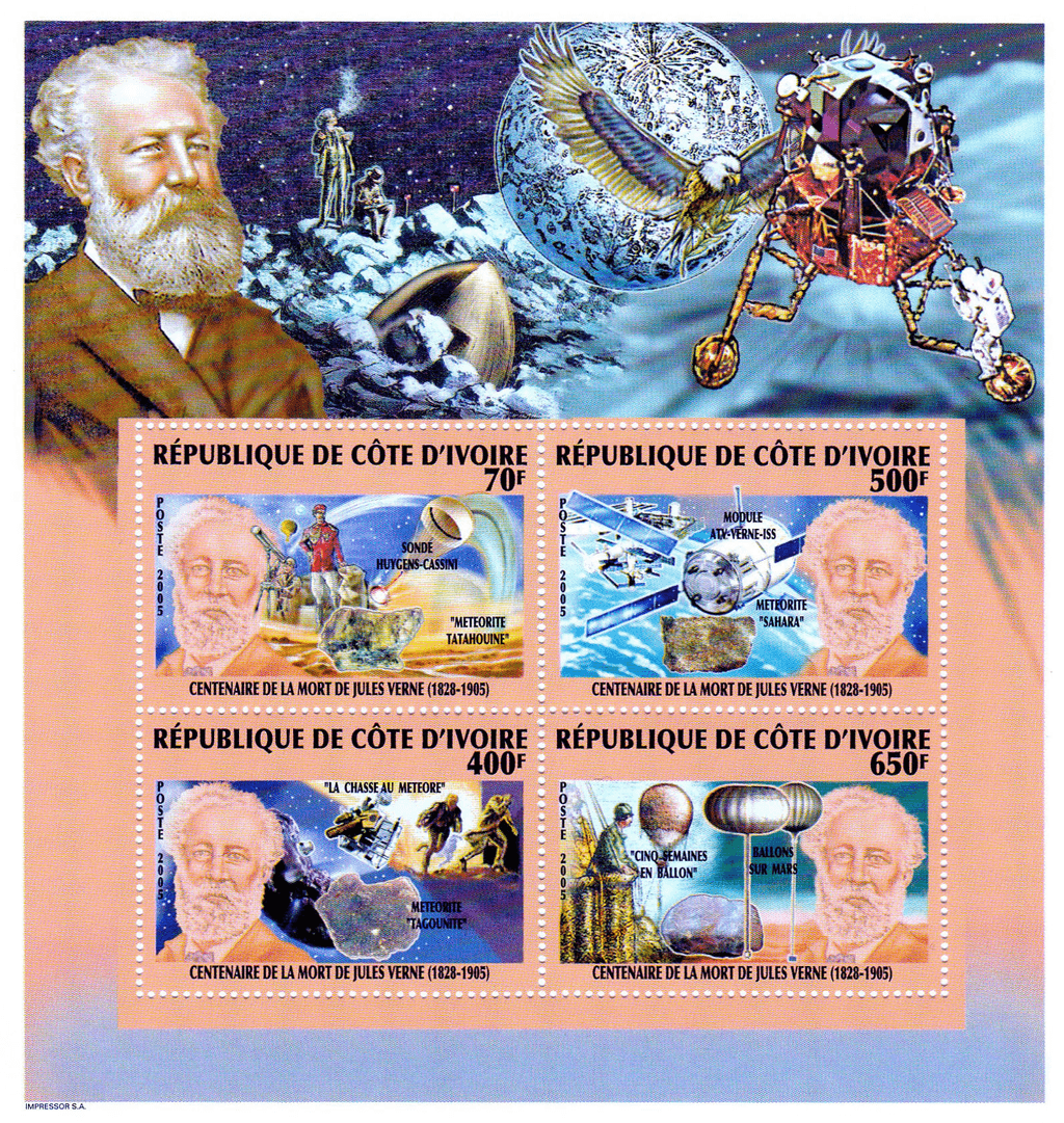 Anniversary of the Death of Jules Verne 2005