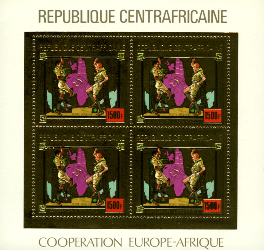 Cooperation Europe-Africa 1980  GOLD
