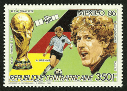Win the Football Championship in Mexico by Argentina 1986