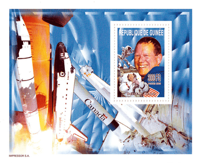 Memory to the victims of the damaged space shuttle « COLUMBIA » (Chawla-Anderson-Brown-McCool-Clark-Ramon-Husband-Columbia STS)  2003