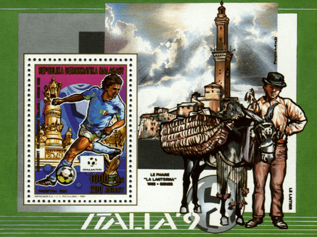 Football world cup Italy 90