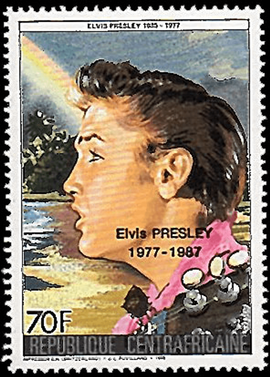 Anniversary of death of Elvis Presley 1986