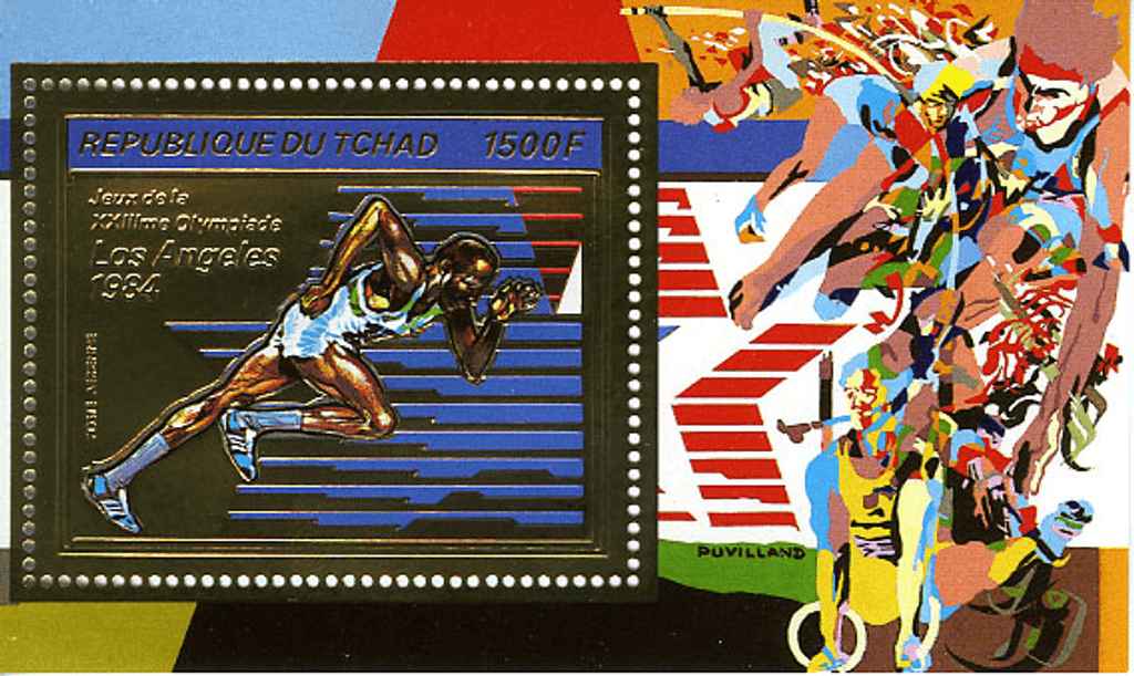 Olympic Games Los Angeles 1984 , Gold issue