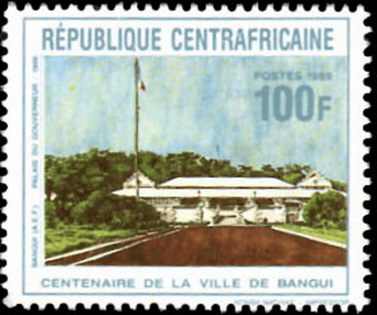30 years of city Bangui  1989