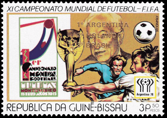 Football world championship, Argentina : Placement of final participants – GOLD  1978