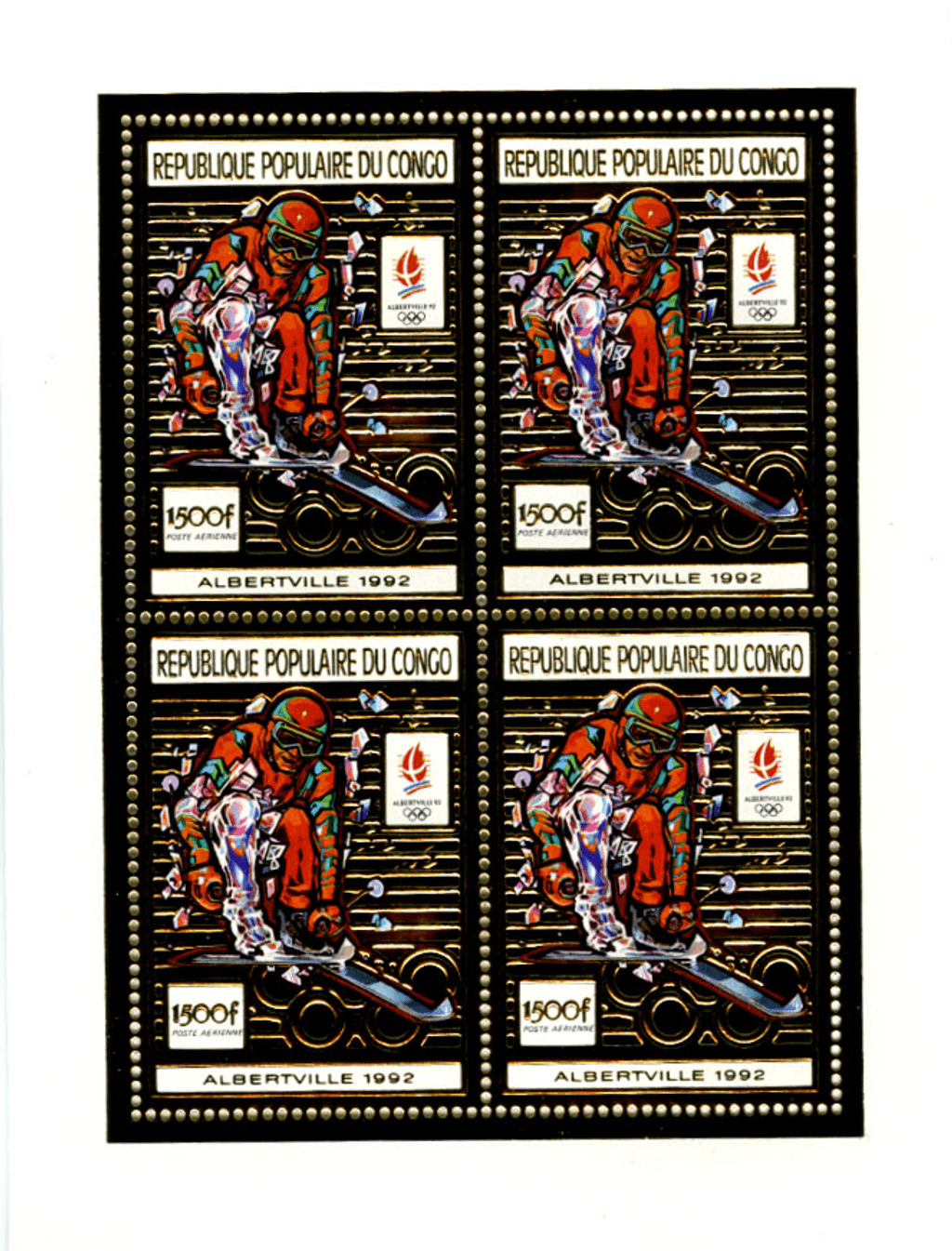 Olympic Games Albertville 1992, GOLD issue
