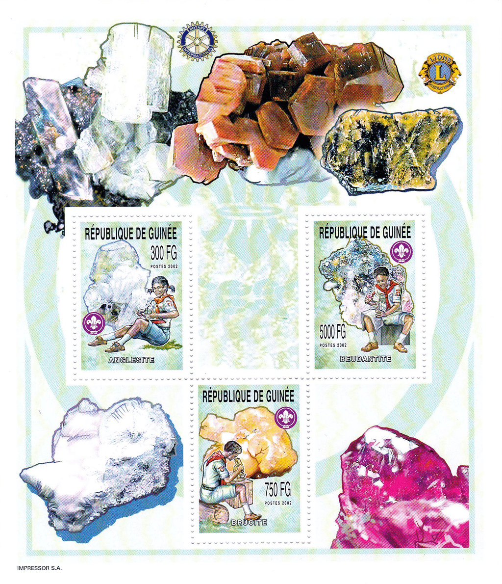 Boy Scout and Minerals 2002