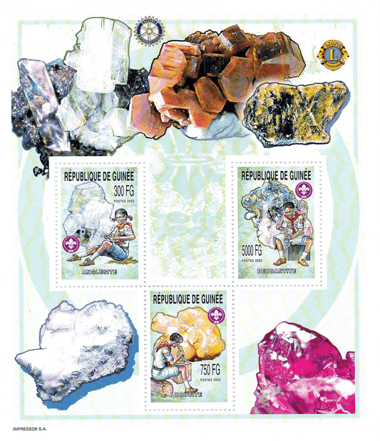 Boy Scout and Minerals 2002