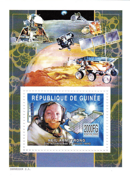 Space travel (Gagarine-Armstrong) 2002