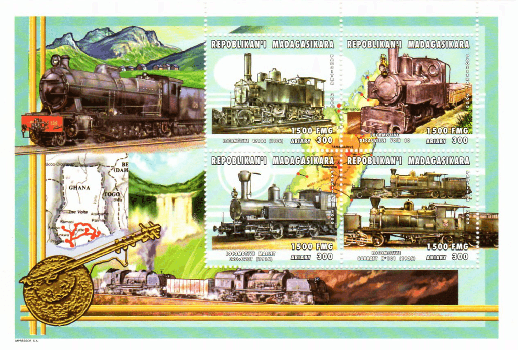 Locomotives of african railway companies   2000