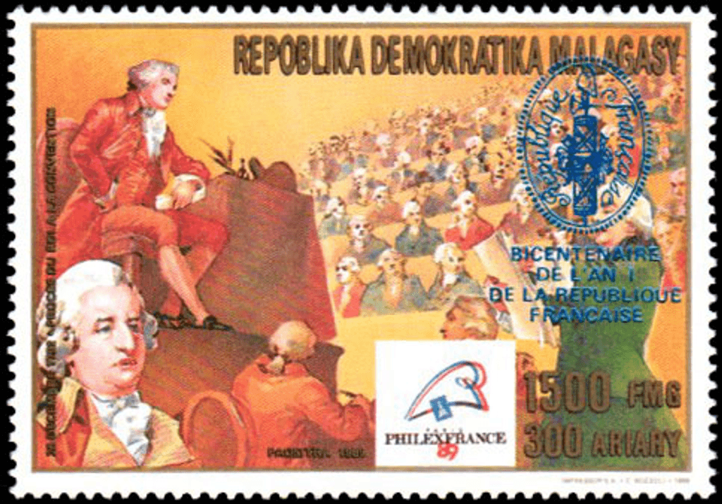 200th anniversary of the introduction of the French Revolutionary Calendar: the year 1 of the republic  1993