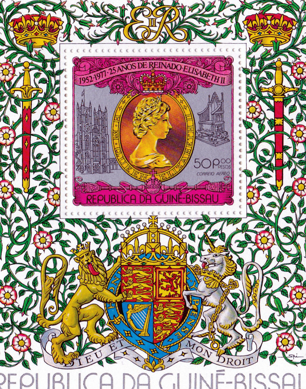 25th Anniversary of the Coronation of Queen Elizabeth II  1977