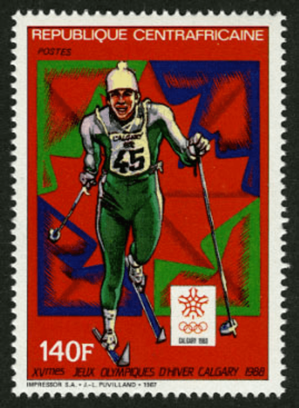 Winter Olympics Games 1987