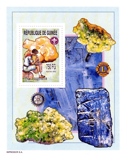Boy Scout and Minerals 2002