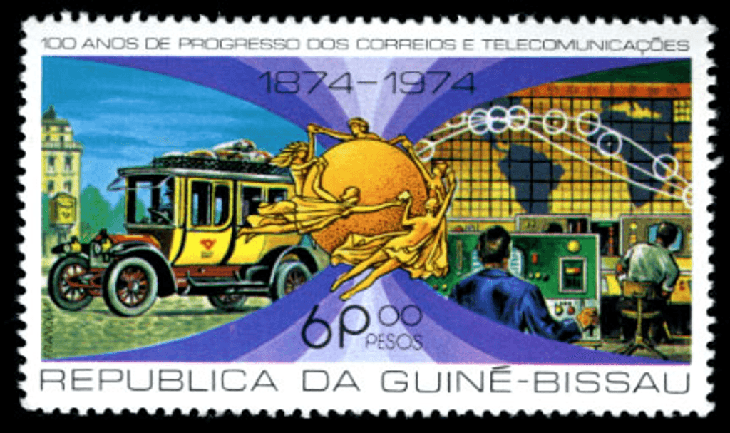 100 years of Postal & Telecommunication progress / Space