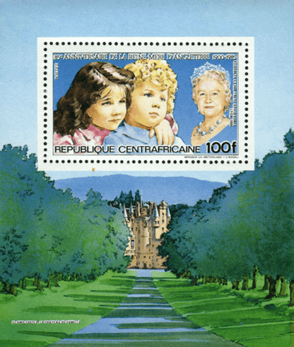 Birthday of Queen Mother Elisabeth 1985