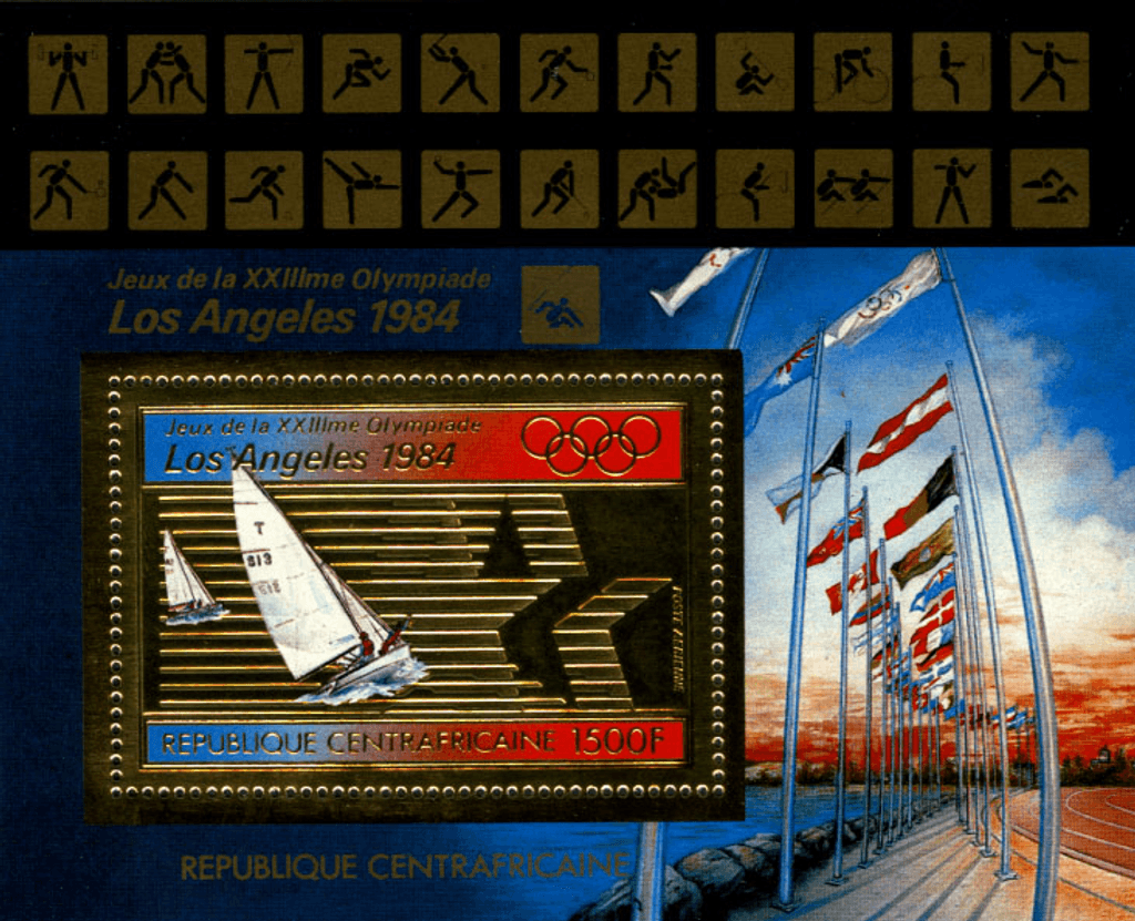 Olympic Games of Summer of Los Angeles 1982 GOLD