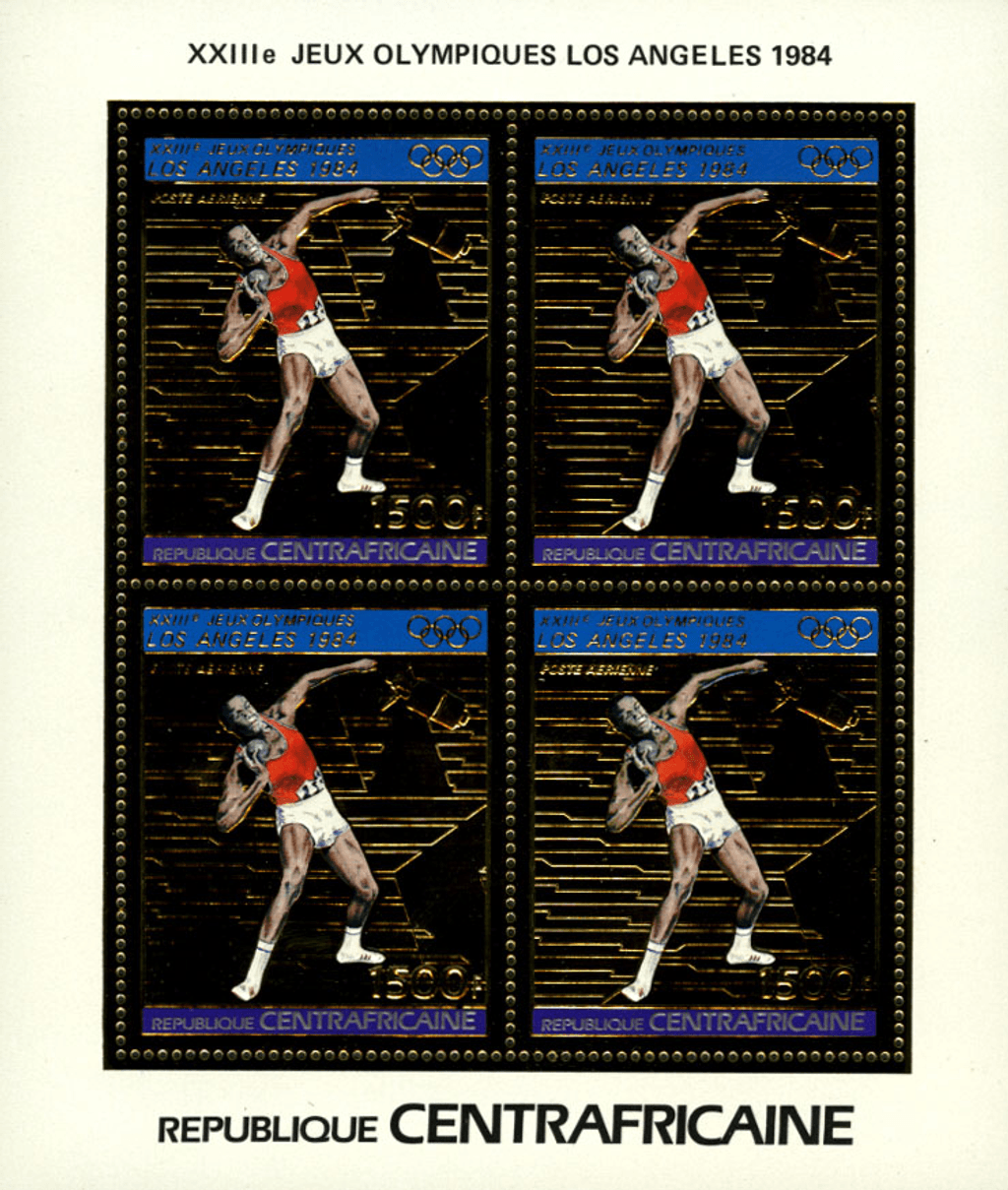 Olympic Games of Summer of Los Angeles 1982 II GOLD
