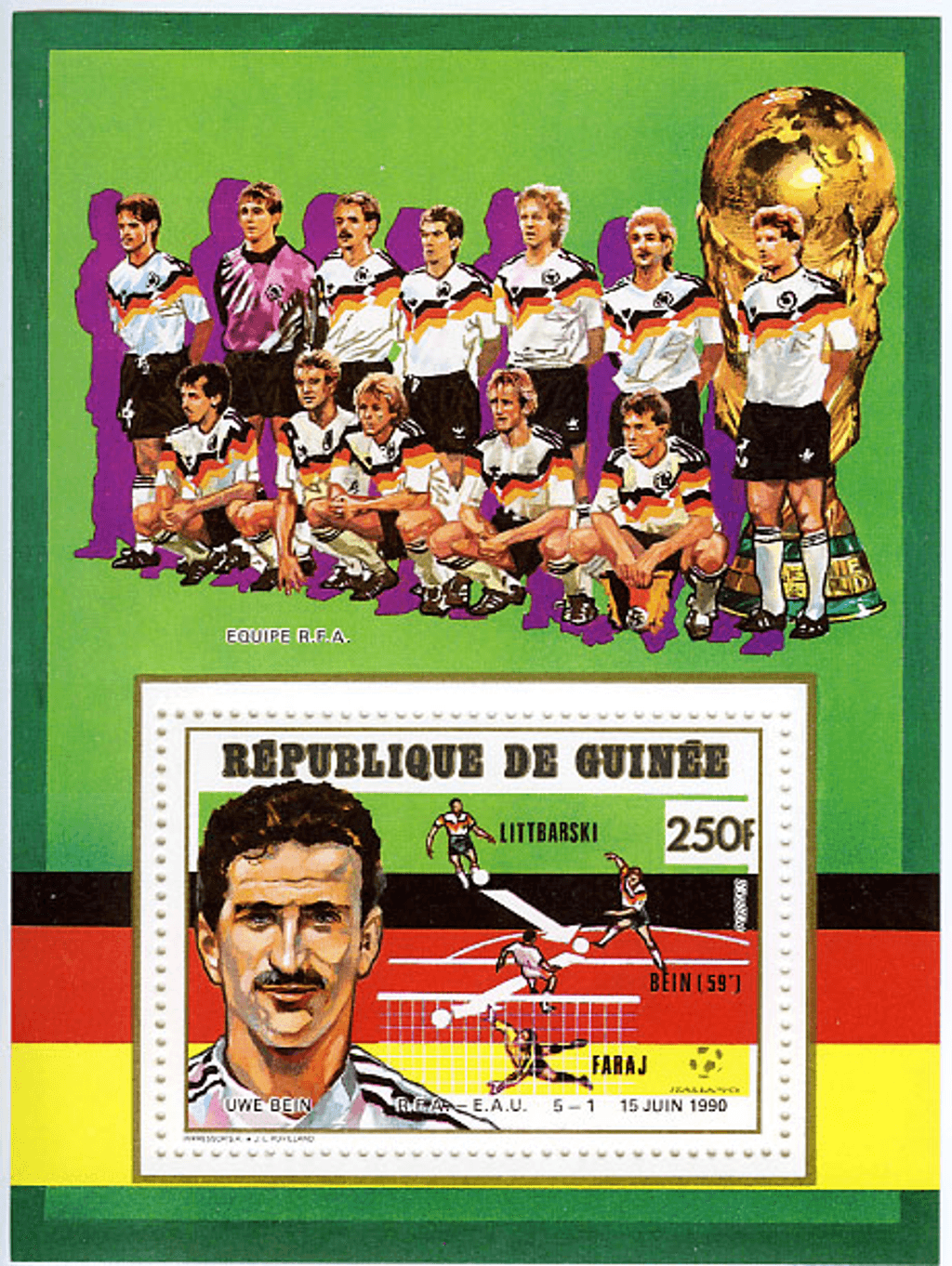 Football worldcup 90 / the winners