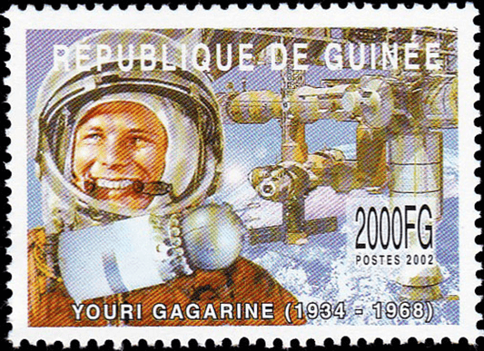 Space travel (Gagarine-Armstrong) 2002