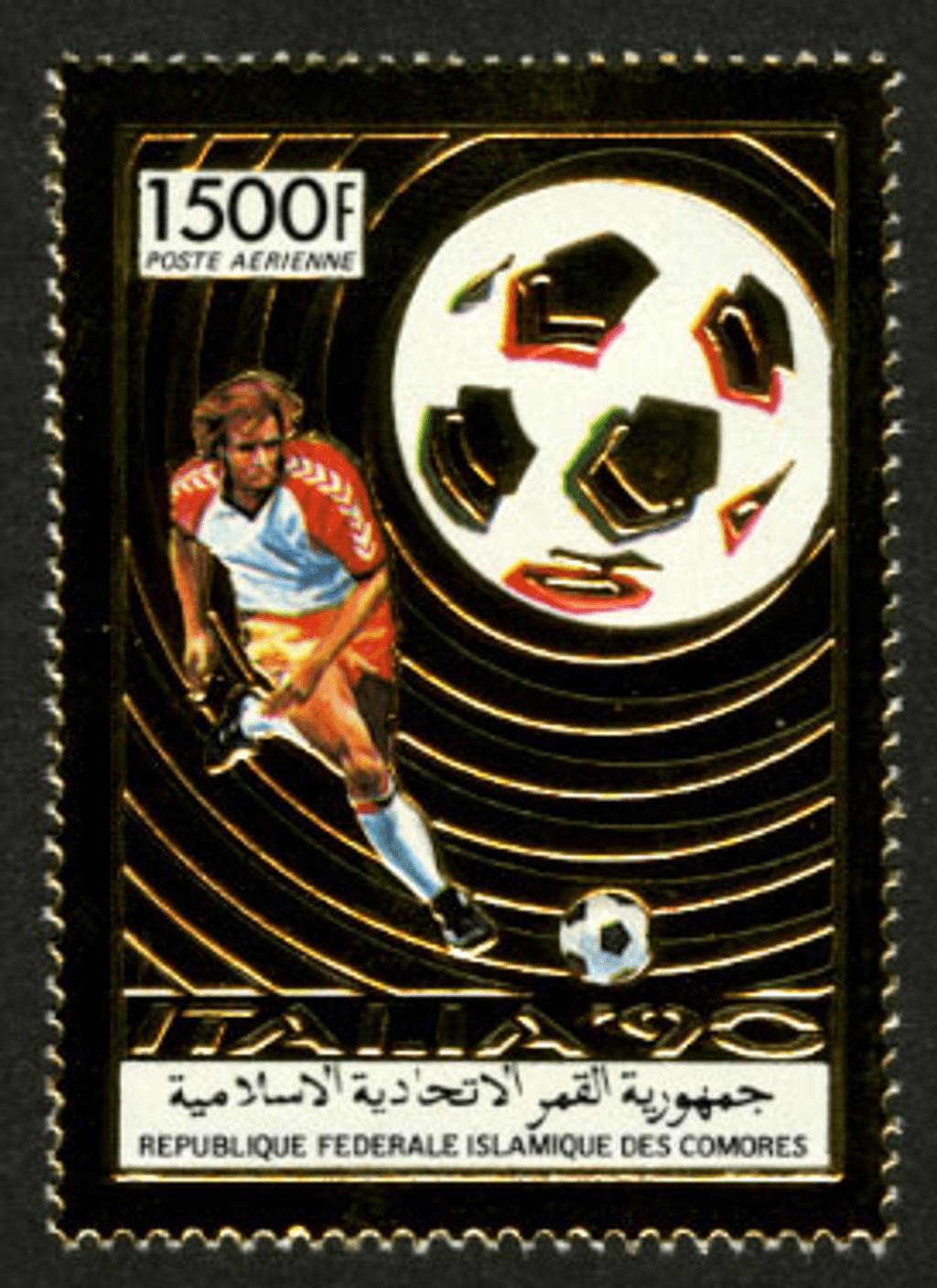 Football worlcup italia 90  GOLD