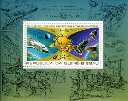 100 years of Postal & Telecommunication progress / Space