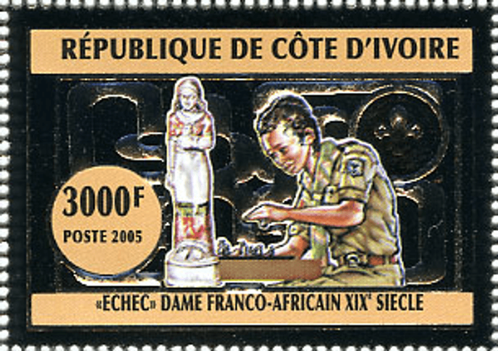 Scouting & Chess , Silver issue