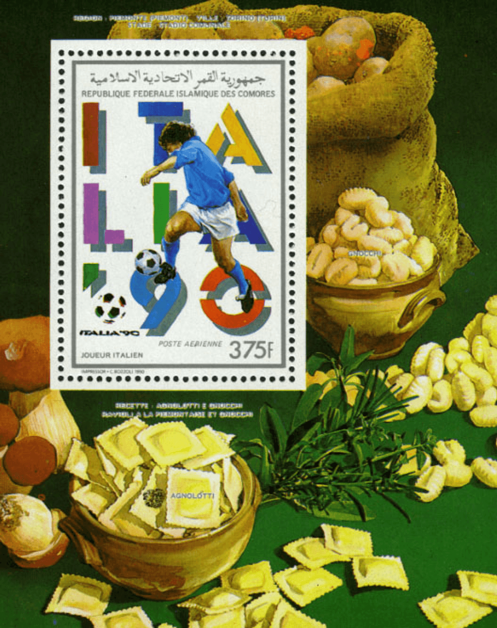 Football world cup Italia 1990