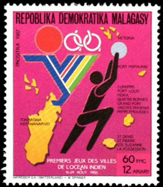 Games of the cities on Indian ocean  1987