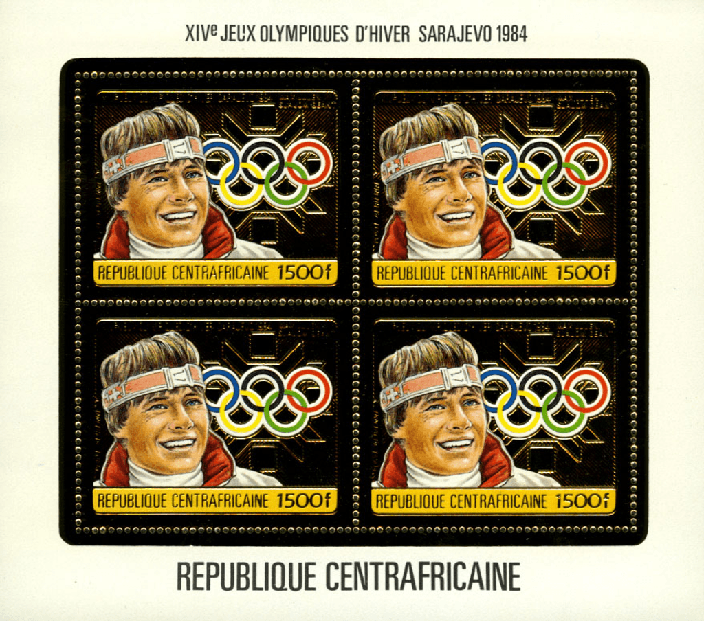 Gold Medalists from the Sarajavo Olympic Games 1984 GOLD