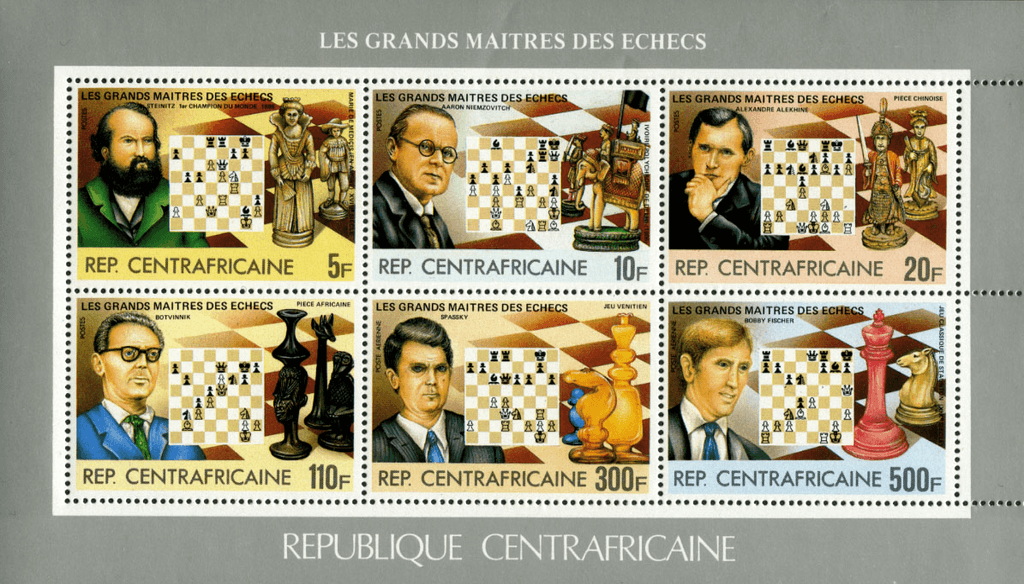 Great Master of the Chess 1983 (Steinitz-Niemzovitch-Alekhine-Botvinnik-Spassky-Fischer)