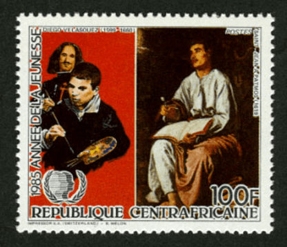 International Year of Youth 1985 (Da Vinci-Bach-Velasquez-Schubert-Goya-Mozart-Picasso)