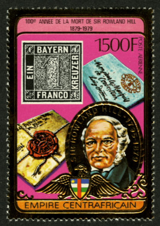 Anniversary of Rowland Hill 1978 GOLD