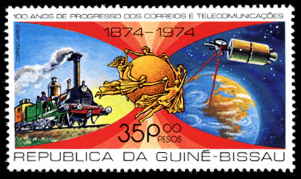 100 years of Postal & Telecommunication progress / Space