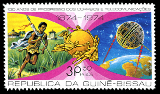 100 years of Postal & Telecommunication progress / Space