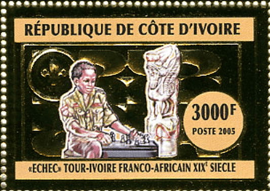 Scouting & Chess , Gold issue