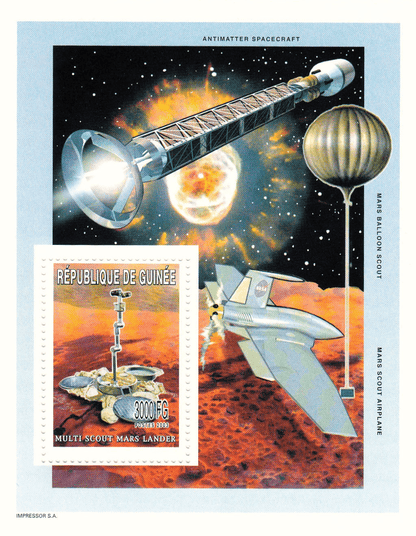 Space exploration with Probes and Vehicles without Pilot  2003